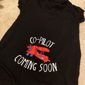 Maternity copilot shirt
